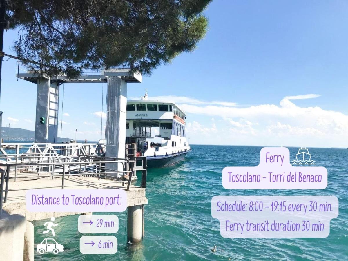 Panorama Lake View, Pool & Garden, 2 Bathrooms, Kingsize & Single-Beds, Fast Internet Toscolano-Maderno Esterno foto