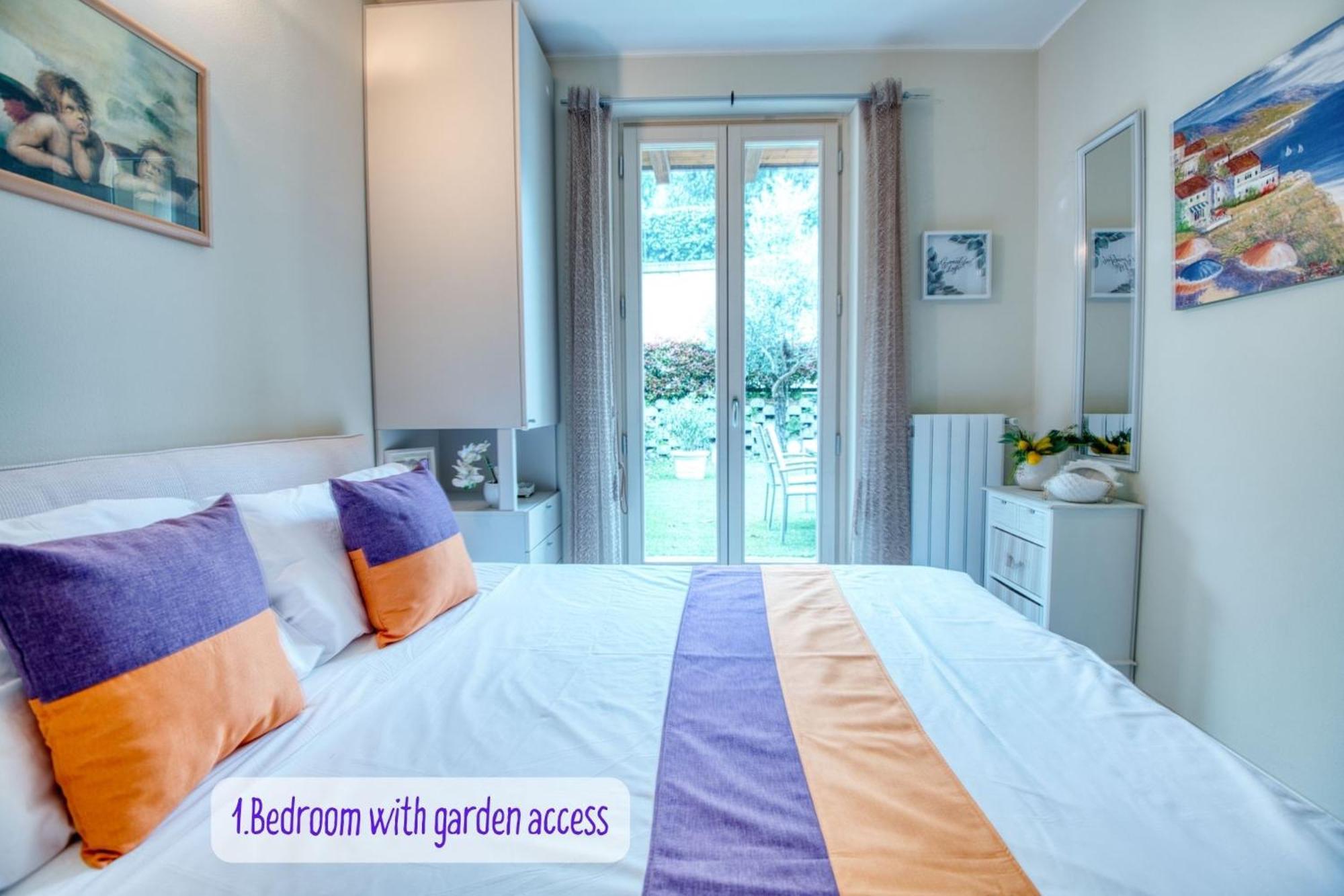 Panorama Lake View, Pool & Garden, 2 Bathrooms, Kingsize & Single-Beds, Fast Internet Toscolano-Maderno Esterno foto